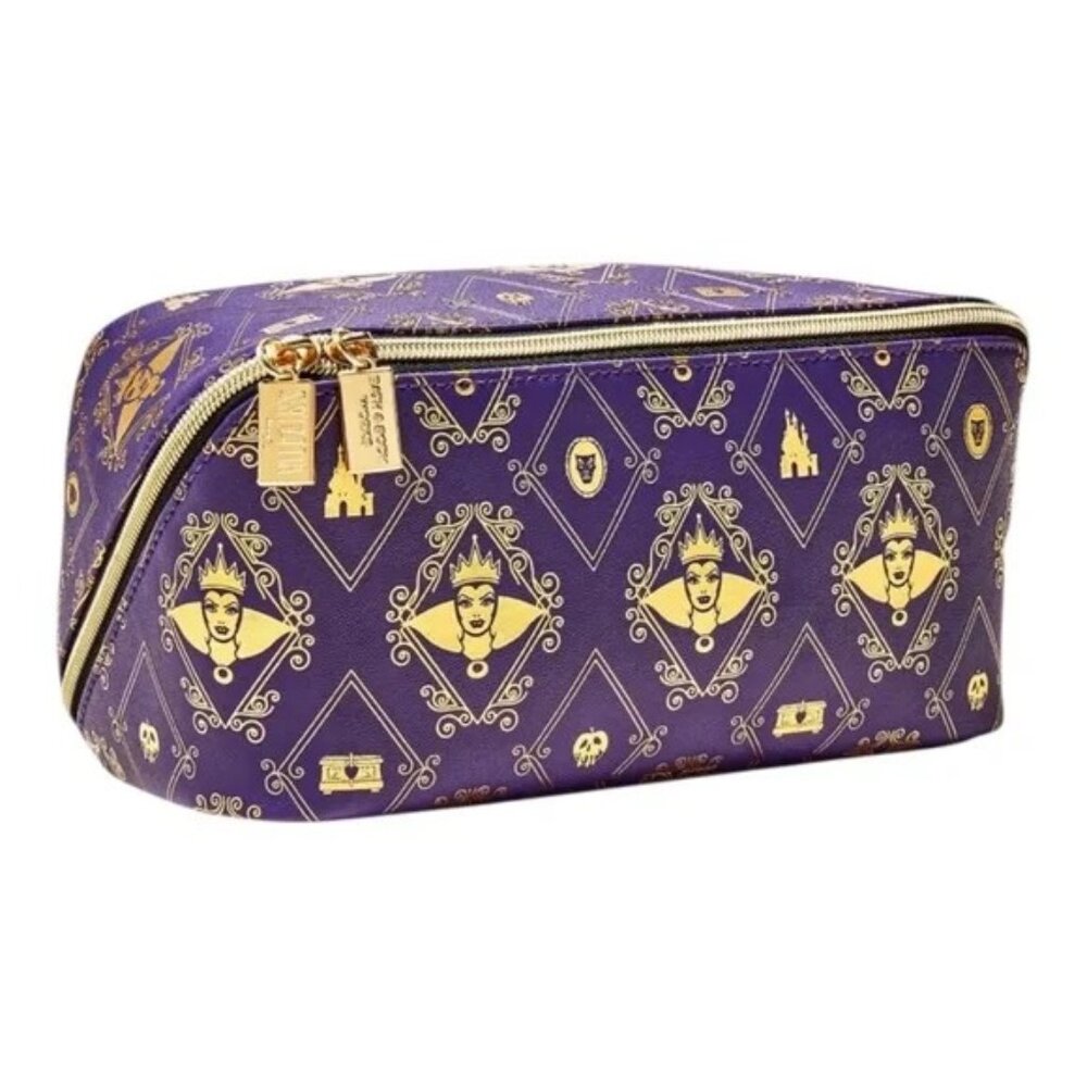 Bath & Body Works Disney Villains Evil Queen Cosmetic Makeup Bag NWT